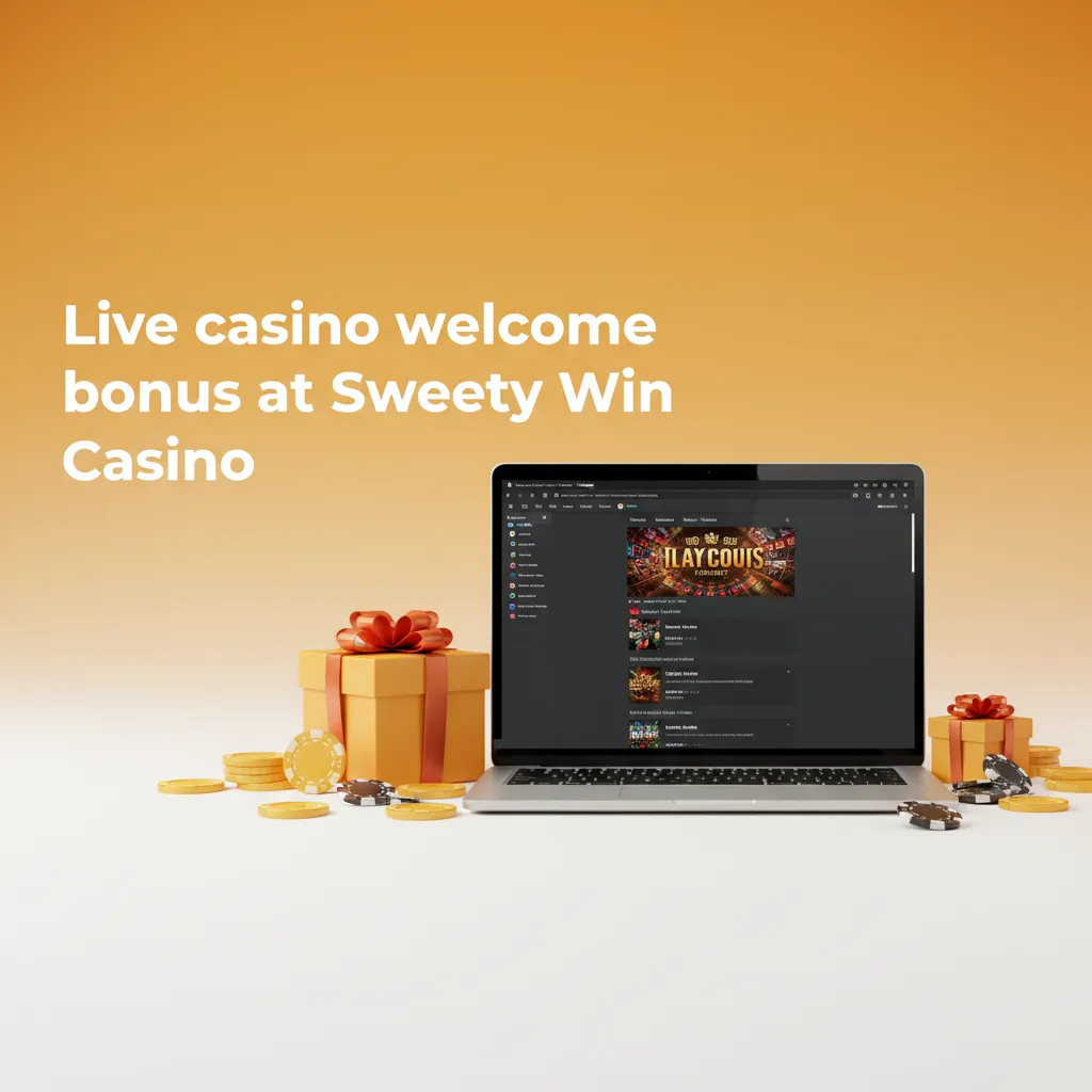 Sweety Win live casino welcome bonus: 175% €20+, 150% €100+, 125% €200+, 40x wagering. New UK players 18+. T&Cs apply.