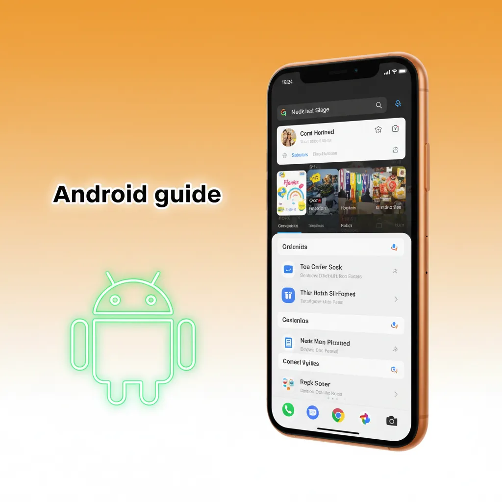 Android guide with steps: download APK, install, log in, add to Home screen in Chrome, then launch; supports Android 8+