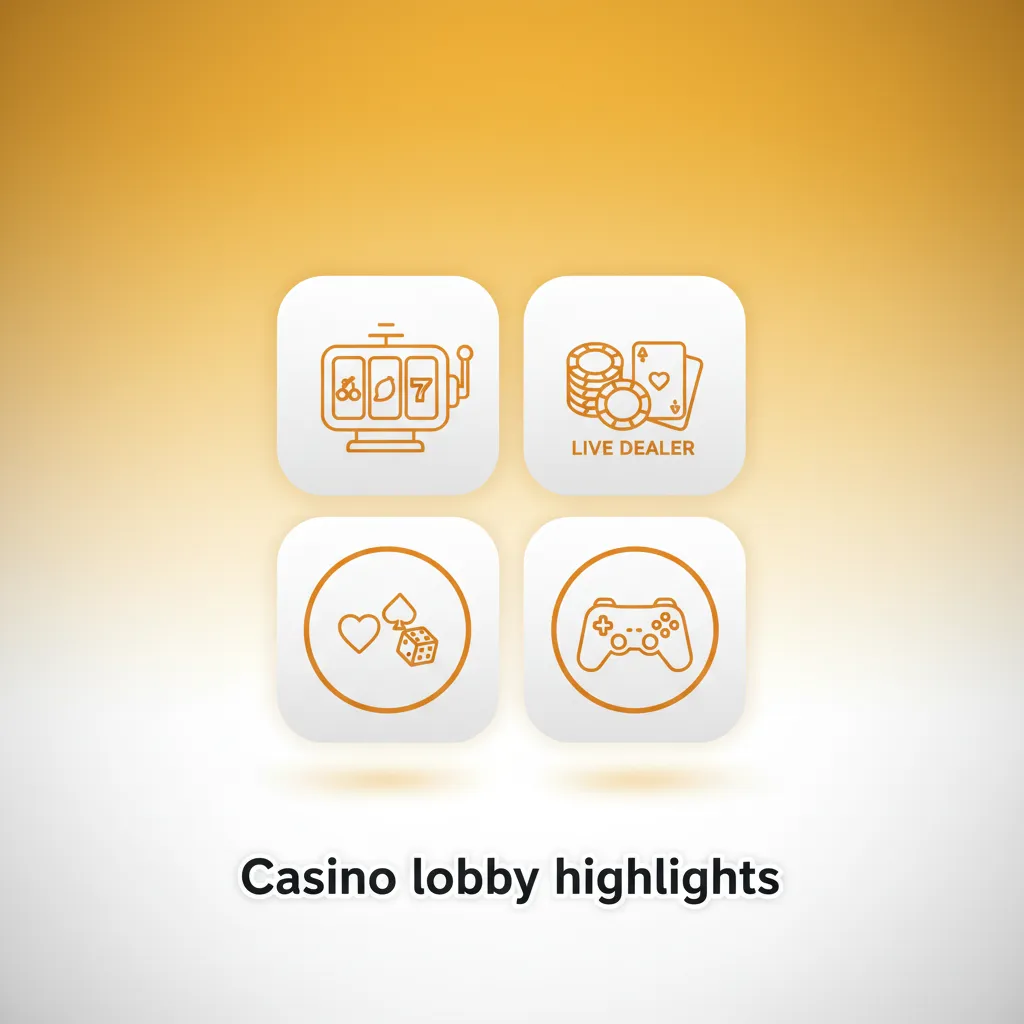 Online casino lobby showing categories for slots, jackpots, megaways, table games, roulette, blackjack, video poker