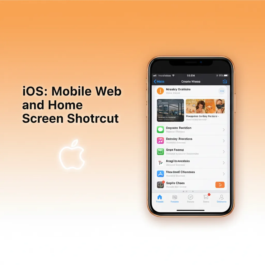 iPhone and iPad showing Safari Share menu and Add to Home Screen steps for app-like access; Face ID sign-in.