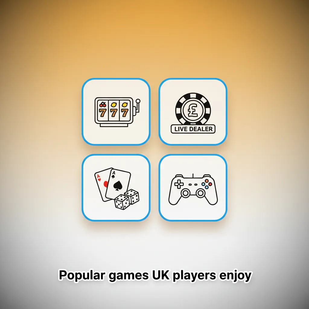 UK casino lobby with popular games: Starburst, Book of Dead, Big Bass Bonanza, Gonzo’s Quest, Roulette and Blackjack.