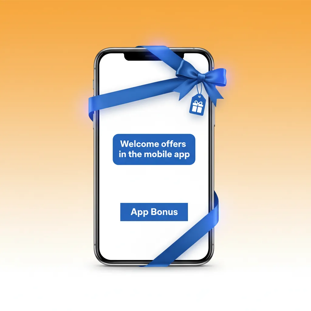 Mobile app welcome offers: pick Sports or Casino at registration; casino bonus tiers 175% €20, 150% €100, 125% €200 (x40).