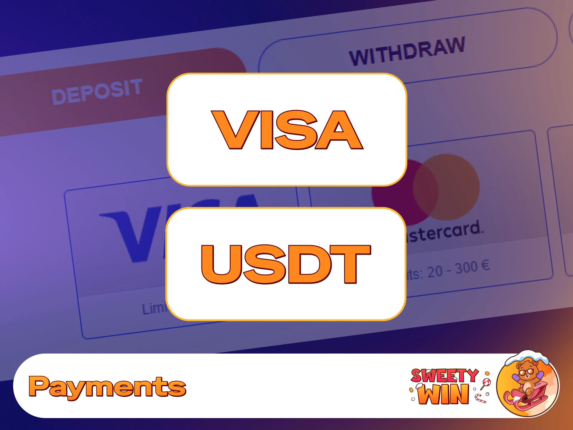 Choose secure UK banking methods inside the Sweety Win app.
