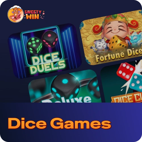 Predict dice roll outcomes for instant payouts on Sweety Win.
