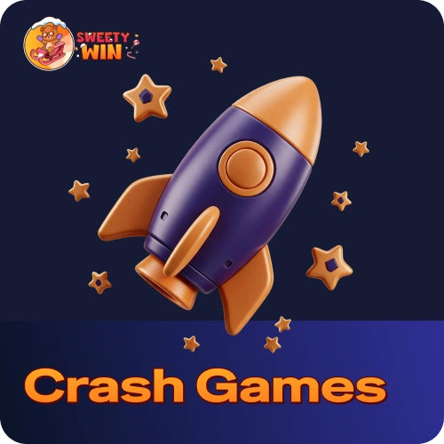 Cash out before the crash in fast-paced Sweety Win games.
