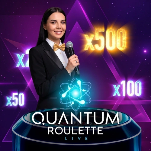 Experience boosted multiplier payouts playing Quantum Roulette Live on Sweety Win.