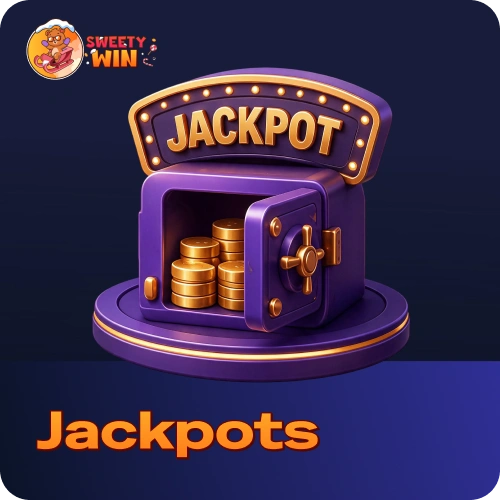 Spin for massive progressive jackpot prize pools on Sweety Win Casino.